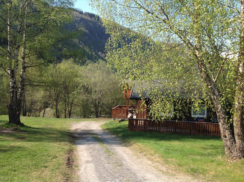 Eidsdal Camping og Feriehus Bagian luar foto